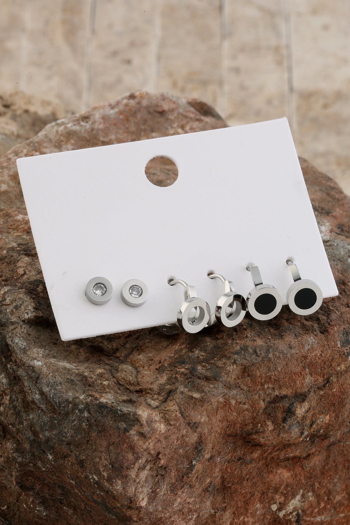 Paslanmaz Çelik Set Küpe Livs-0407